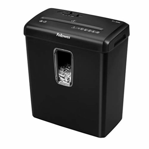 Image for Fellowes Powershred P-30C 6-Sheet Cross-Cut Shredder